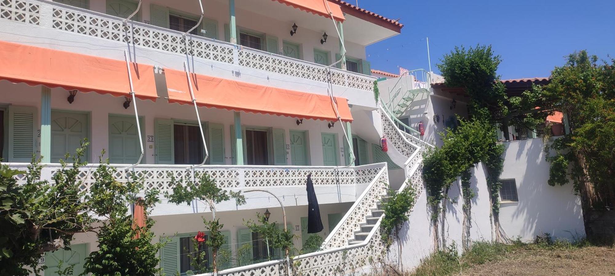 Krinelos Rooms Skala Eresou Dış mekan fotoğraf