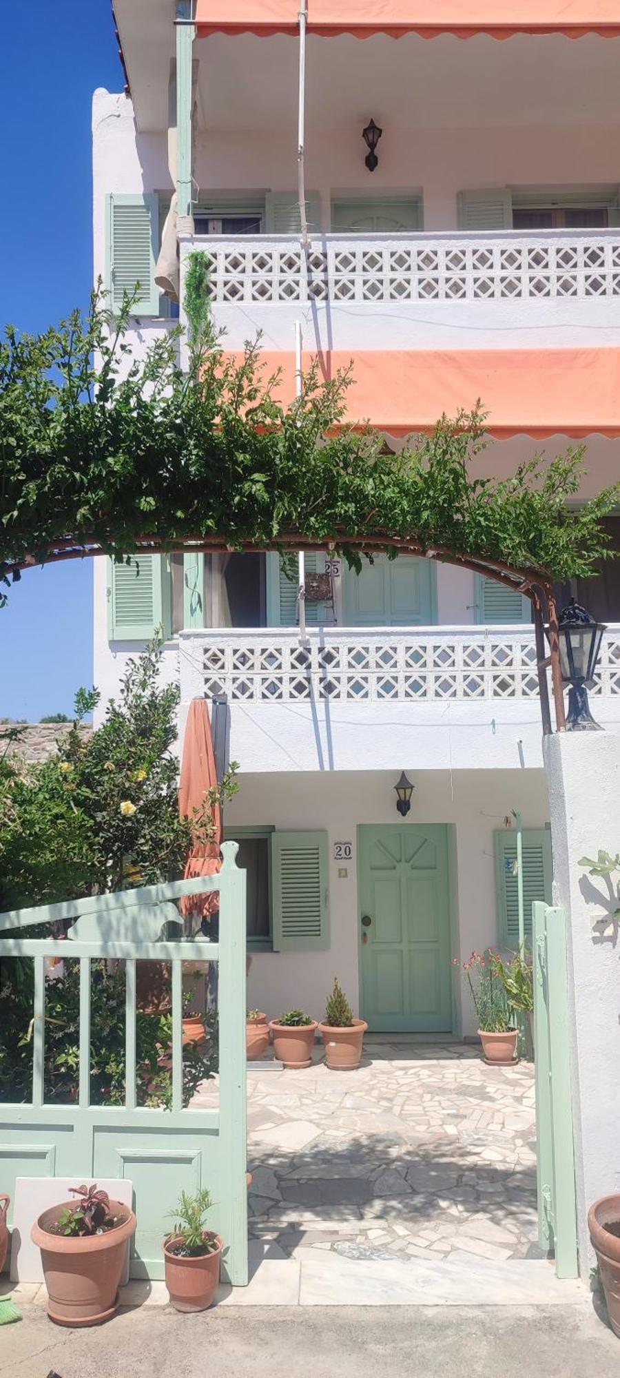 Krinelos Rooms Skala Eresou Dış mekan fotoğraf